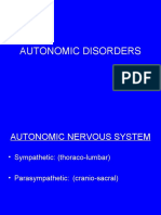 Autonomic Disorders