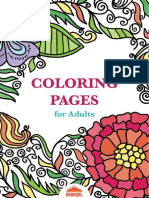 Printable Coloring Pages for Adults - Free Young Adult Coloring Book-Peaksel-FKB