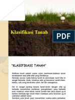 Klasifikasi Tanah