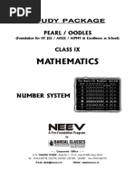 Mathematics: Study Package Pearl / Oodles Class Ix