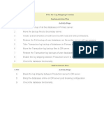 POA For Log Shipping Creation