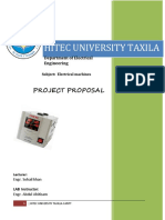 Project Proposel (Ac Voltage Steblizier