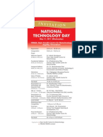National Technology Day 2011