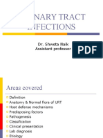 Urinary Tract Infections: Dr. Shweta Naik Assistant Professor