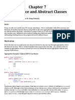 Chapter 7 Inheritance and Abstract Classes: Motivation