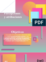 Percepciones y Atribuciones