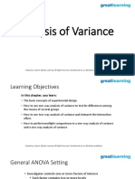 Analysis of Variance-1