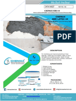 Chemax SBR 44: Data Sheet