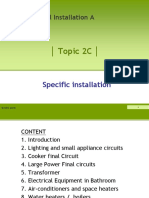 Topic - 2C-Specific Installation