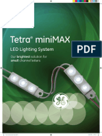 Tetra Minimax: Led Lighting System