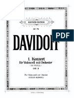 Davidoff - Cello Concerto No