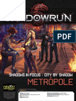 Shadowrun 5E Shadows in Focus - City by Shadow Metropole