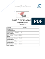 Fake News Detection: Project Proposal