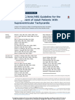 2015 ACC/AHA/HRS Guideline For The Management of Adult Patients With Supraventricular Tachycardia