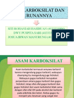 ASAM KARBOKSILAT DAN TURUNANNYA