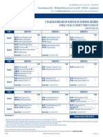 3-Year Bachelor of Science in Nursing Degree: Sample 3-Year, 122 Credit Curriculum Plan