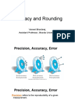 accuracy and rounding