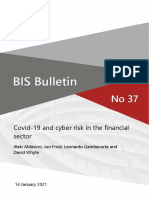 BIS Bulletin: Covid-19 and Cyber Risk in The Financial Sector