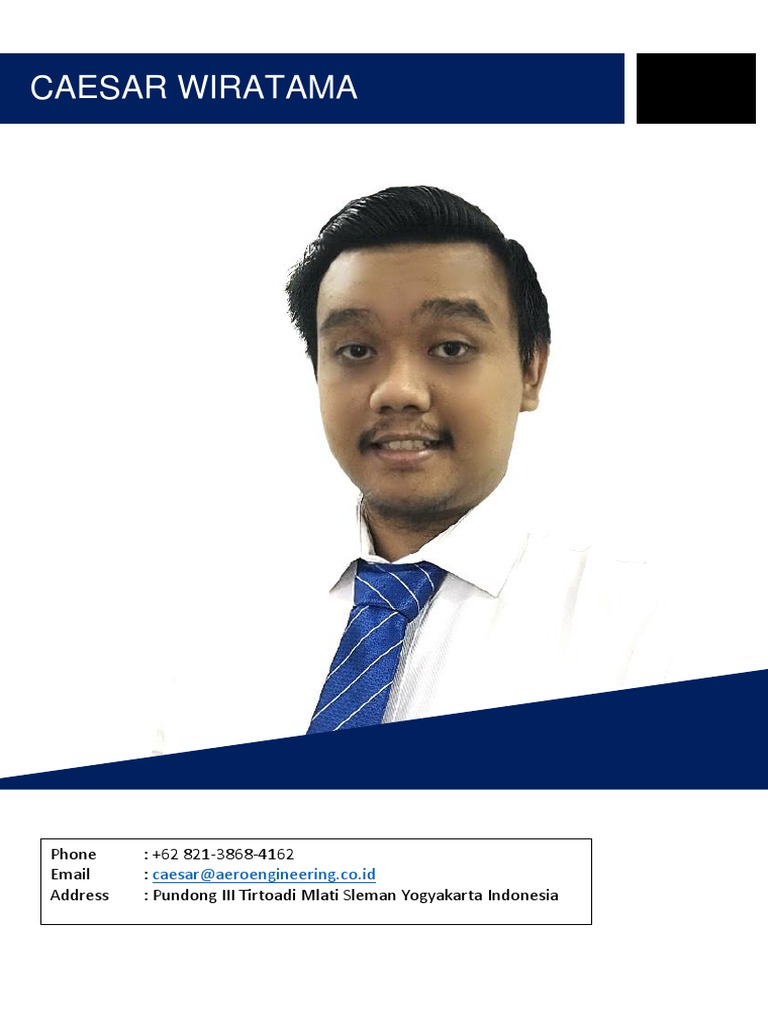 Caesar Wiratama: Caesar@aeroengineering - Co.id | PDF | Computational ...