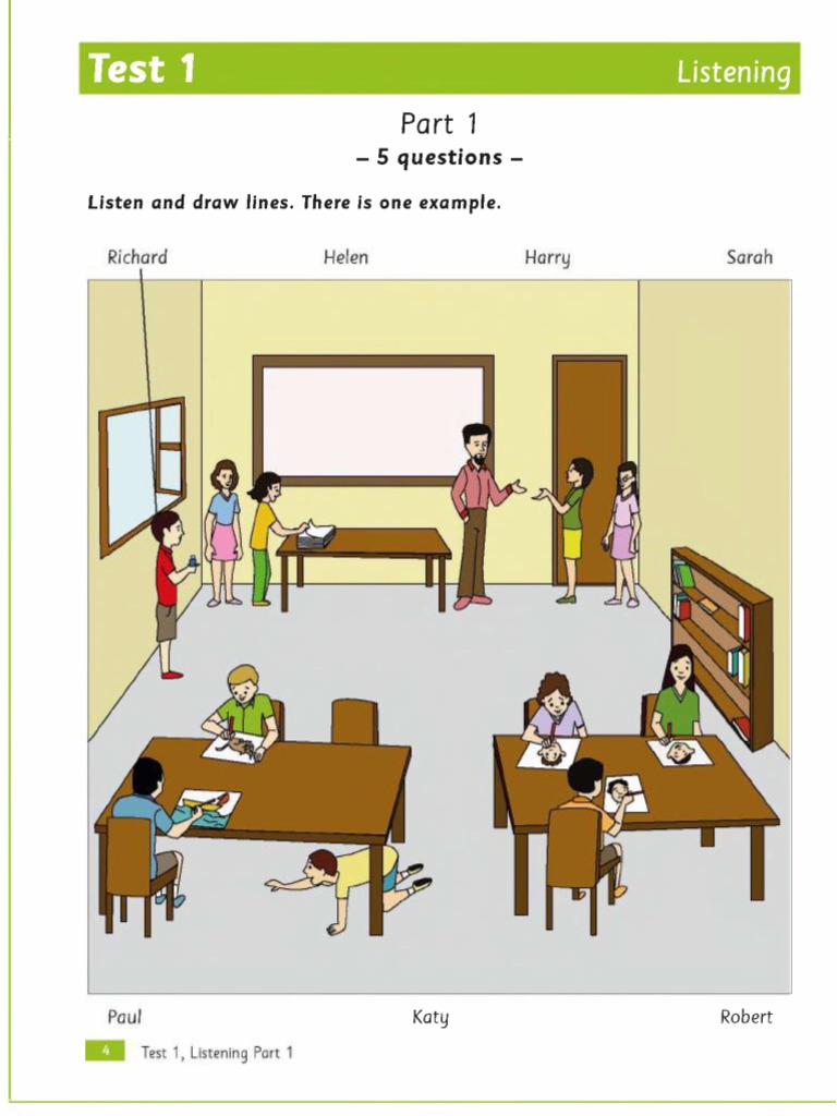 Listening Test Flyers Pdf