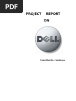 Project Report On Dell Laptop