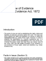 Law of Evidence Indian Evidence Act, 1872