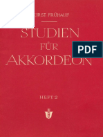 Hart Musik Verlag - Studien fГјr Akkordeon (Etudes pour accordГ©on) (Divers Compositeurs) (Arrangement - Horst FrГјhauf) (AccordГ©on) (17 Titres) (Volume
