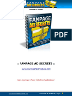 Fan Page Ad Secrets