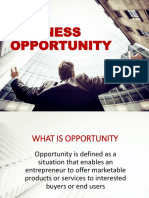 Business Opportunity