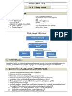 HSE & Training Divison Head