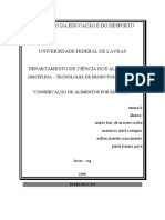 Conservação de Alimentos por Secagem