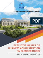 E MBA Brochure