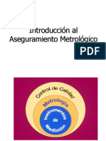 Aseguramiento Metrológico - Introducción 2021