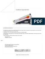 Cuchilla de Seguridad S011