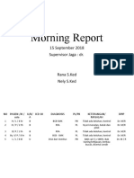 Morning Report 17 Sept 18