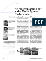 Dynamische Prozessplanung Auf Der Basis Der Multi-Agenten Technologie