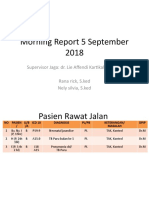 Morning Report 05 Sept 18