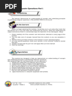 Activity Sheets in Ict (Computer Systems Servicing) Grade 7 Quarter 1 ...