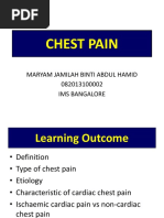 Chest Pain Differential Diagnosis Guide | PDF | Medicine | Hazards