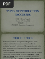 Types of Processes