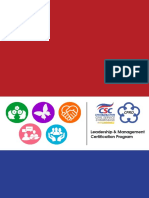 CSC - Leadership and Management Certification Program - Brochure
