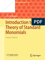 Seshadri, C. S. (2016). Introduction to the Theory of Standard Monomials