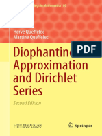 (2020). H. Queffelec & M. Queffelec. Diophantine Approximation and Dirichlet Series