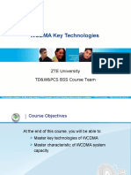 WCDMA Key Technologies: ZTE University TD&W&PCS BSS Course Team