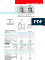 12 Volt D.C Relay Data Sheet