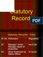 Factory Act Register Forms List | PDF | Labor | Labor Relations