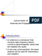 Lecture Notes #6 Antennas and Propagation