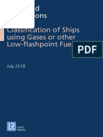 Rules and Regulations For The Classification of Ships Using Gases or Other Low Flas