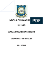 Ndola Oluwanifemi: SS2 (ART)