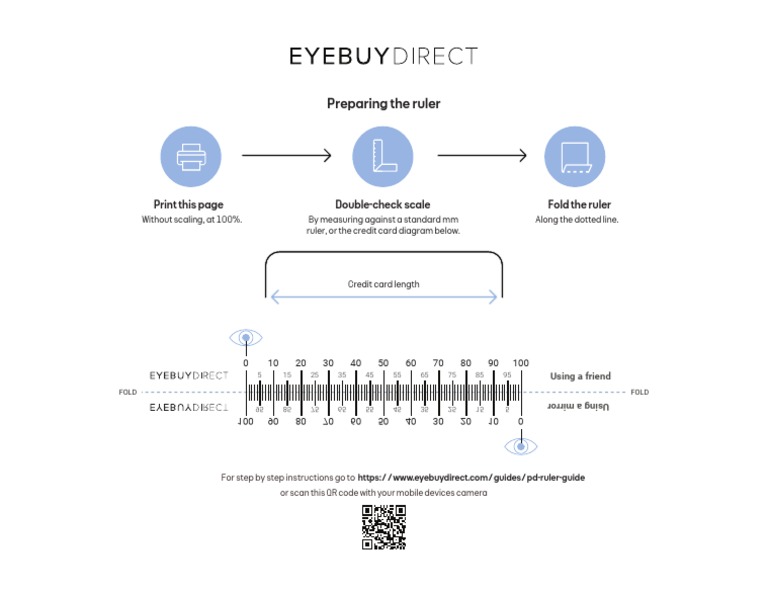 Measure Your PD With Ruler | PDF